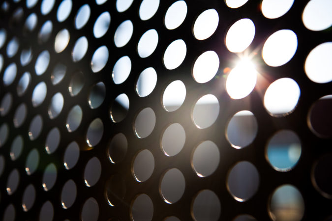 Tôle Aluminium Perforée