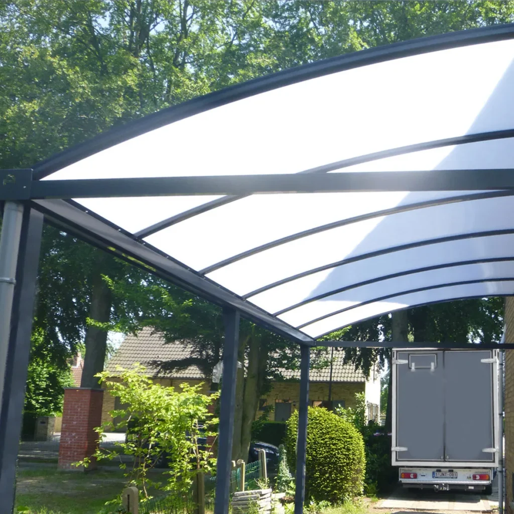 Firenze 1/2: moderne carport in aluminium