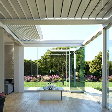 Venezia: bioklimatische pergola