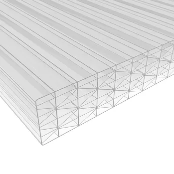 Polycarbonate alvéolaire transparente