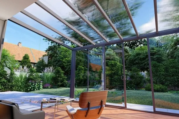 Aluminium pergola
