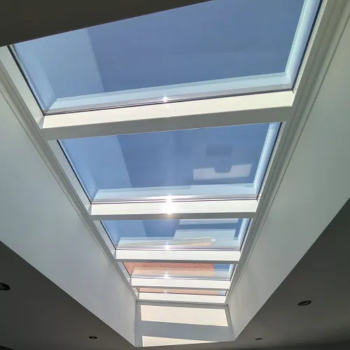 Lichtkoepel onderaanzicht