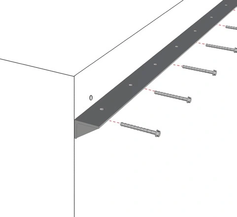 Illustration 2è étape installation Glass U