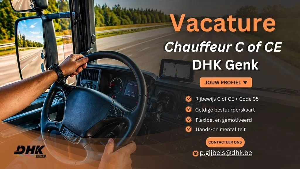 Chauffeur C CE Genk